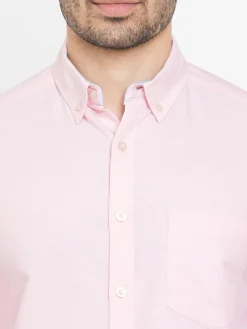Women Cottonworld Solid | Solid^Men's Oxford Cotton Regular Fit Shirt