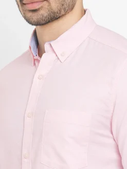 Women Cottonworld Solid | Solid^Men's Oxford Cotton Regular Fit Shirt