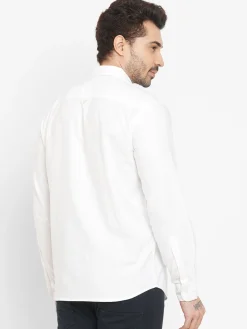 Women Cottonworld Solid | Solid^Men's Oxford Cotton Regular Fit Shirt