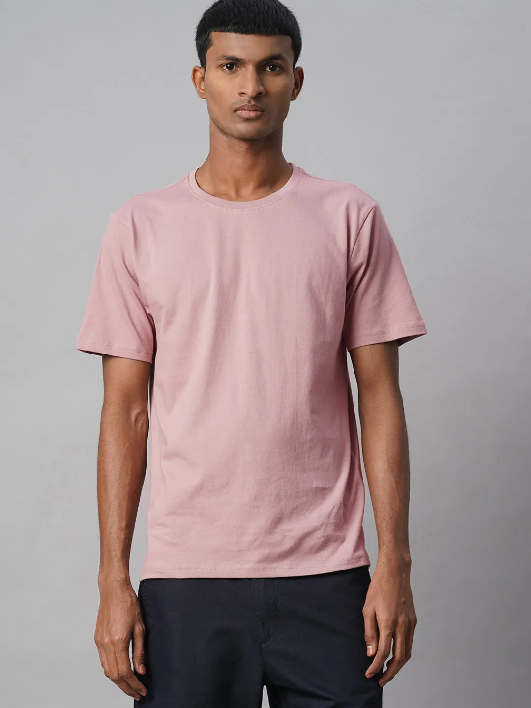 Cottonworld Regular Fit | Round Neck^Men's 100% Cotton Regular Fit Tshirt