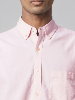 Women Cottonworld Solid | Solid^Men's 100% Cotton Regular Fit Shirt
