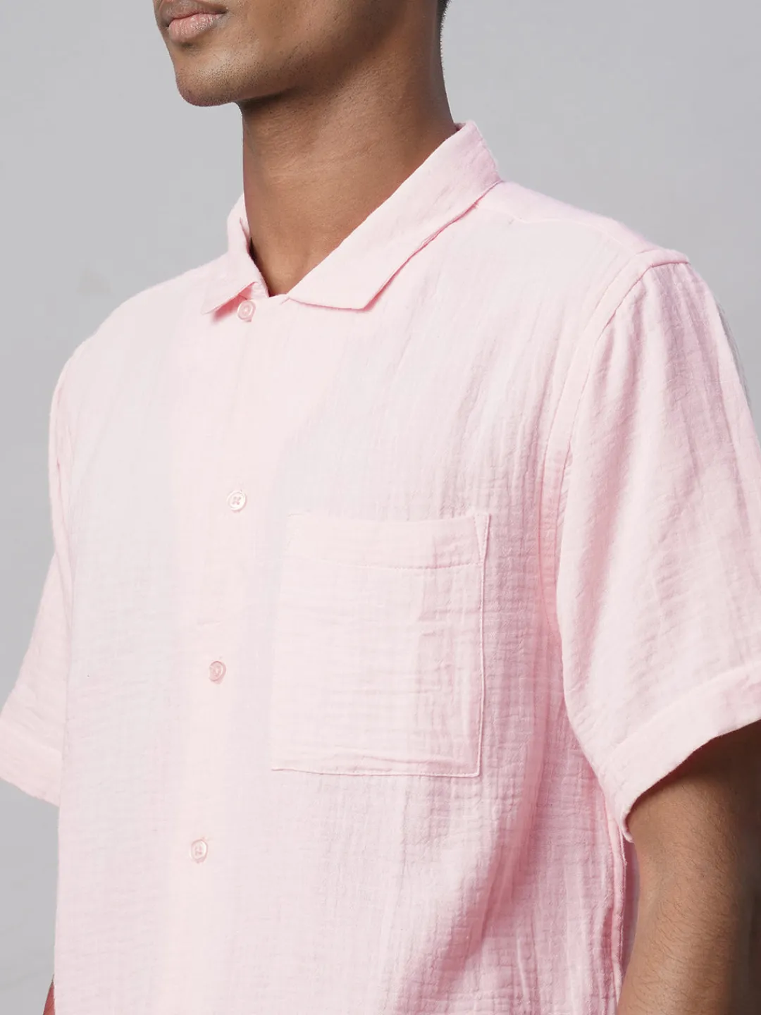 Women Cottonworld Solid | Solid^Men's 100% Cotton Regular Fit Shirt