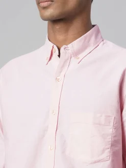 Women Cottonworld Solid | Solid^Men's 100% Cotton Regular Fit Shirt