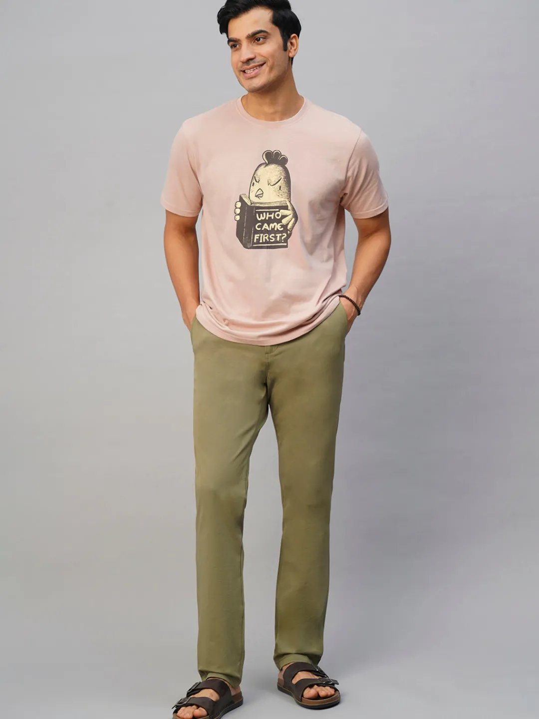 Cottonworld Regular Fit | Basic^Men's Cotton Regular Fit Tshirt