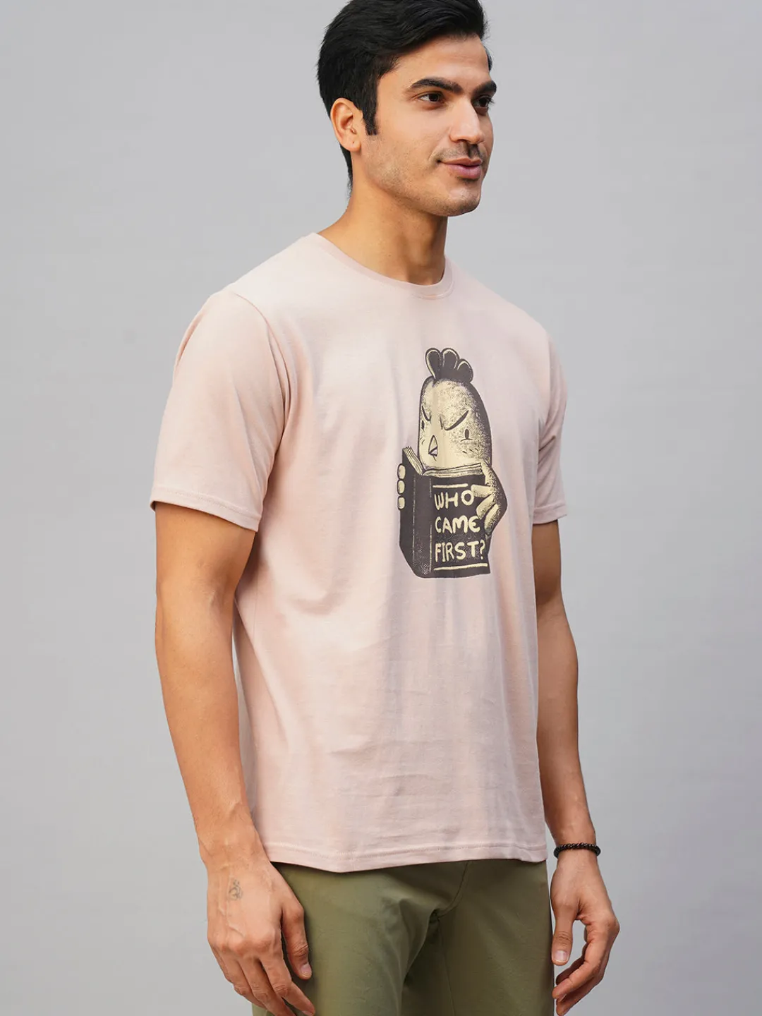 Cottonworld Regular Fit | Basic^Men's Cotton Regular Fit Tshirt