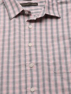 Women Cottonworld Checkered | Checkered^Men's Cotton Regular Fit Checked Shirt