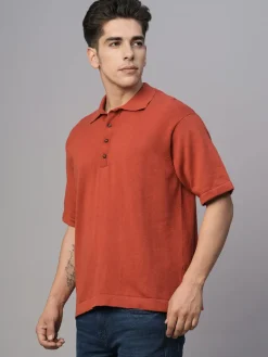 Cottonworld Regular Fit | Polo^Men's 100% Cotton Regular Fit Tshirt