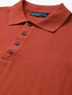 Cottonworld Regular Fit | Polo^Men's 100% Cotton Regular Fit Tshirt