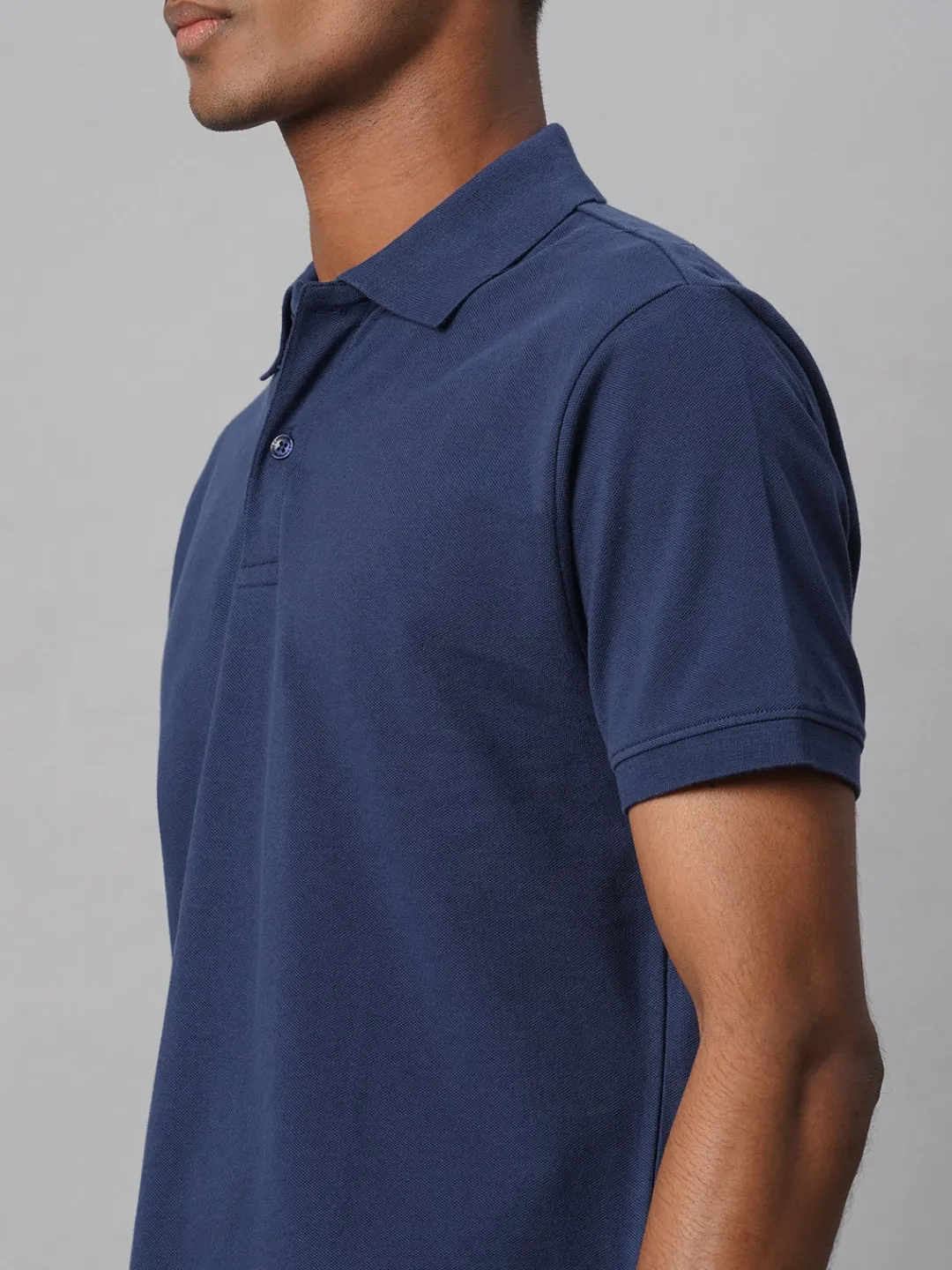 Cottonworld Regular Fit | Polo^Men's 100% Cotton Regular Fit Tshirt