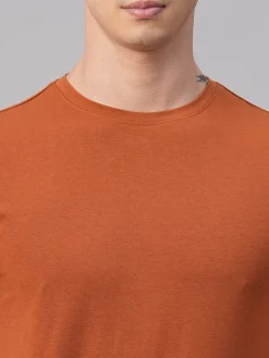 Cottonworld Men | Regular Fit^Men's Cotton Bamboo Elastane Regular Fit Tshirt
