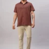 Cottonworld Regular Fit^Men's Cotton Regular Fit Tshirt