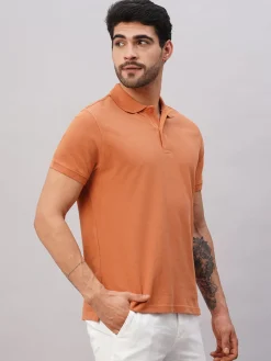 Cottonworld Regular Fit | Polo^Men's Cotton Regular Fit Tshirt