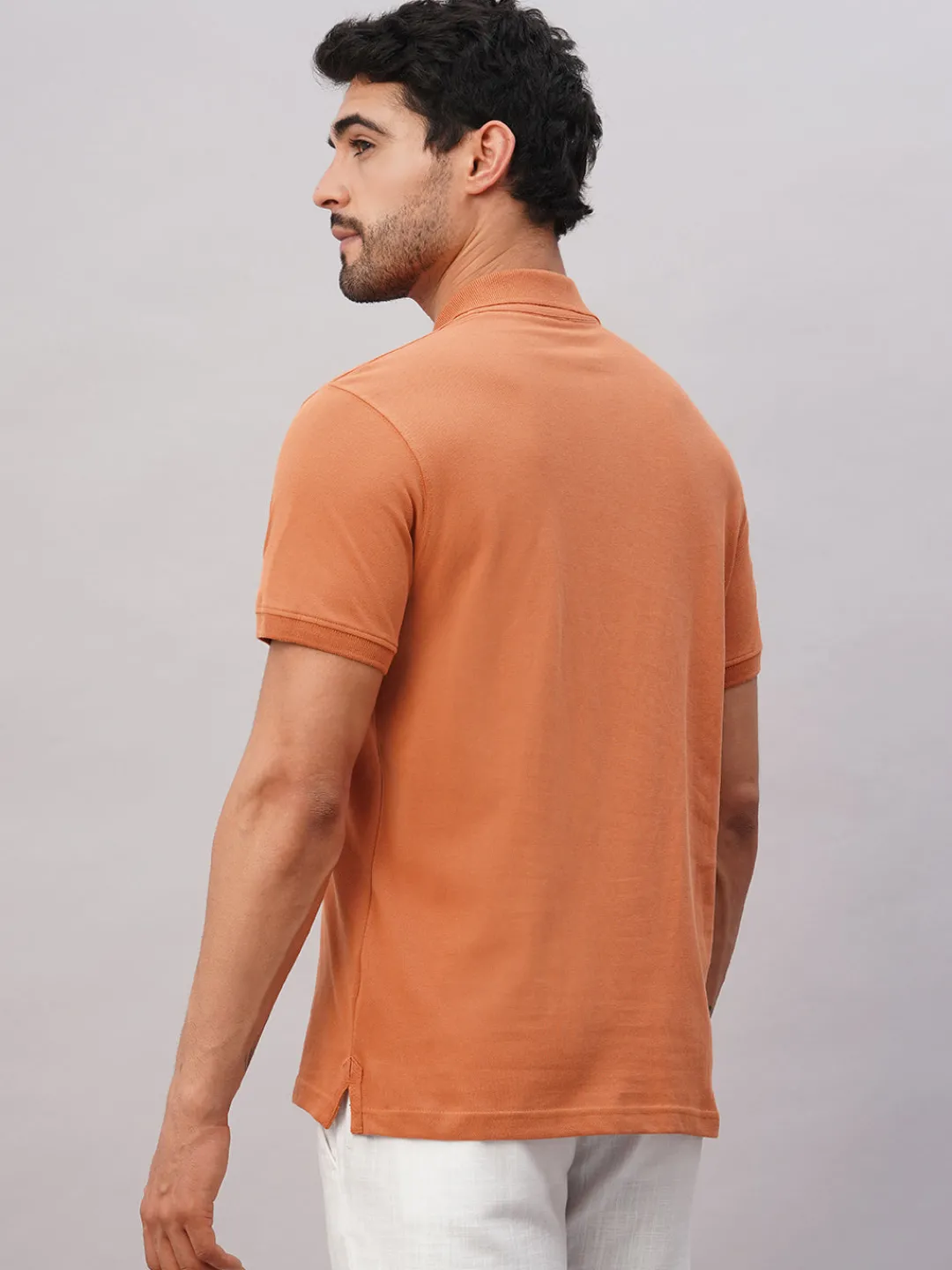 Cottonworld Regular Fit | Polo^Men's Cotton Regular Fit Tshirt
