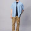 Women Cottonworld Shirts | Shirts^Men's Cotton Linen Regular Fit Summer Shirt