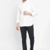 Women Cottonworld Solid | Solid^Men's 100% Cotton Regular Fit Shirt