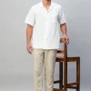 Women Cottonworld Solid | Solid^Men's 100% Cotton Regular Fit Shirt
