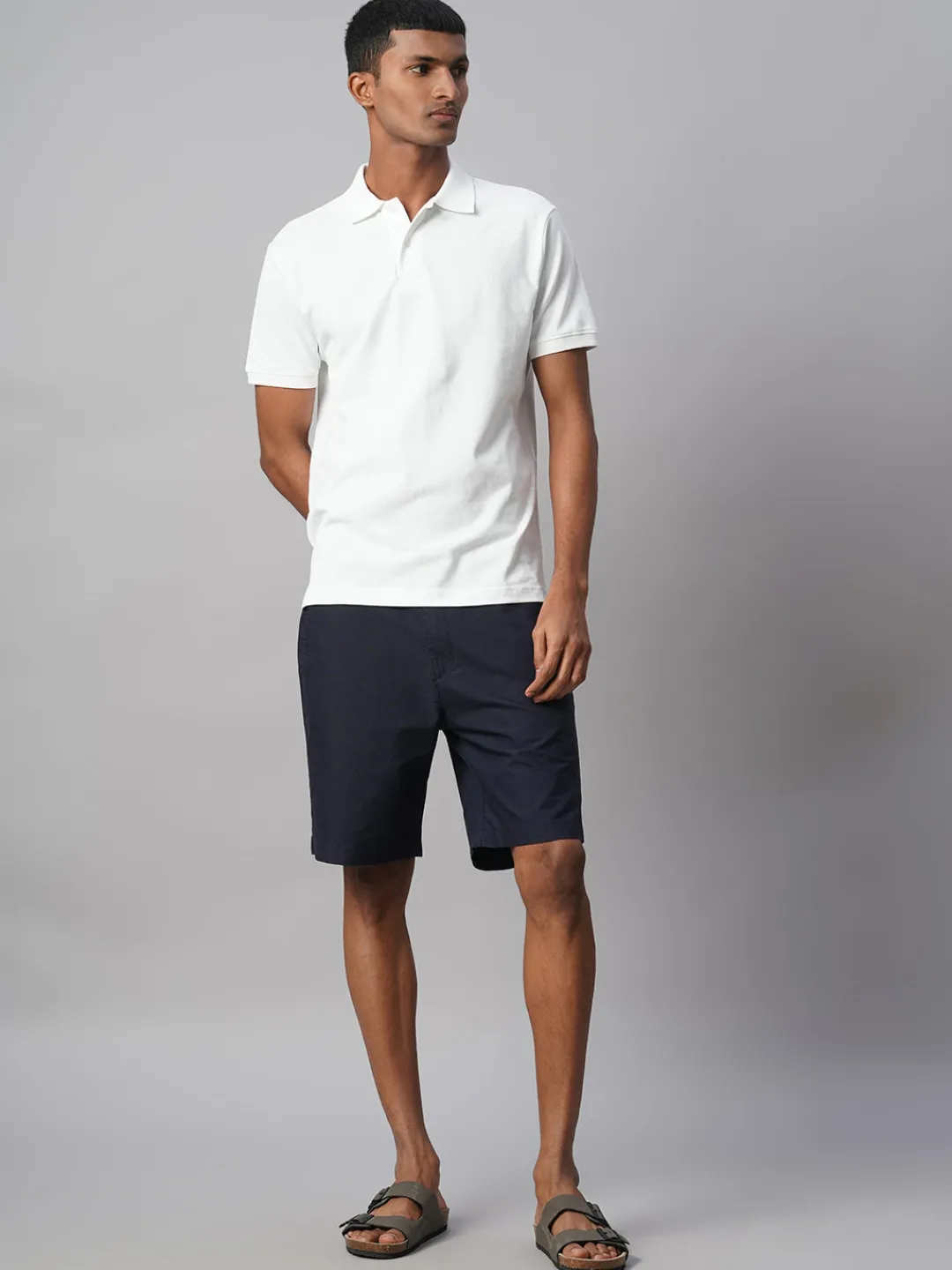 Cottonworld Regular Fit | Polo^Men's 100% Cotton Regular Fit Tshirt