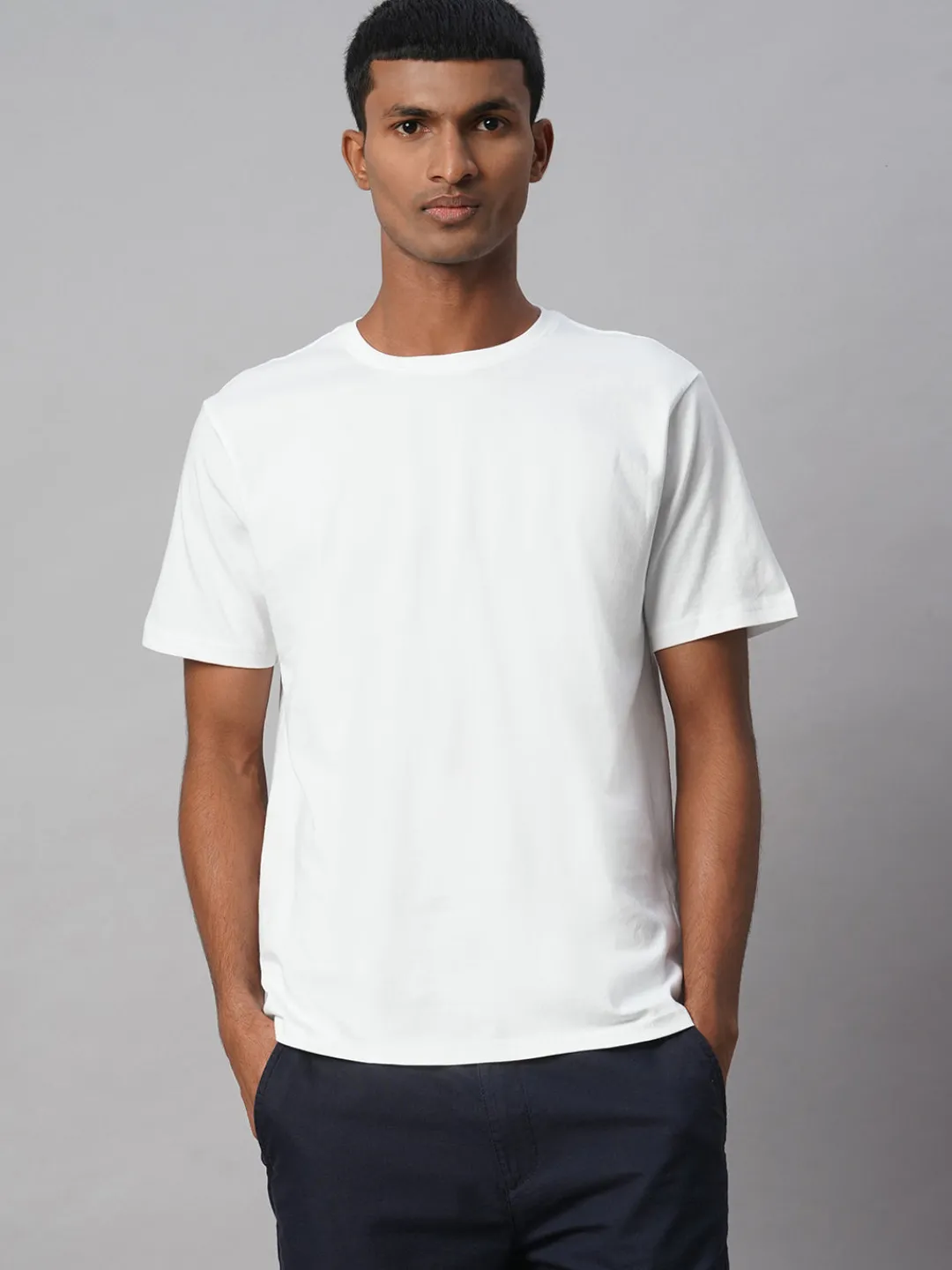 Cottonworld Regular Fit | Basic^Men's 100% Cotton Regular Fit Tshirt