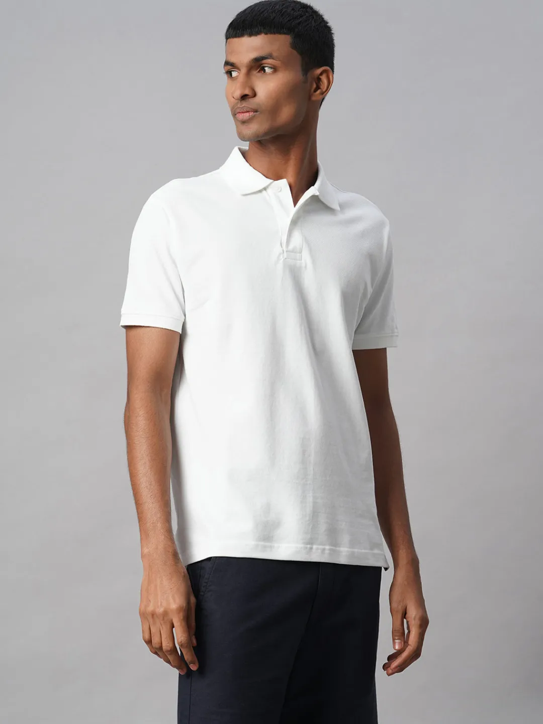Cottonworld Regular Fit | Polo^Men's 100% Cotton Regular Fit Tshirt