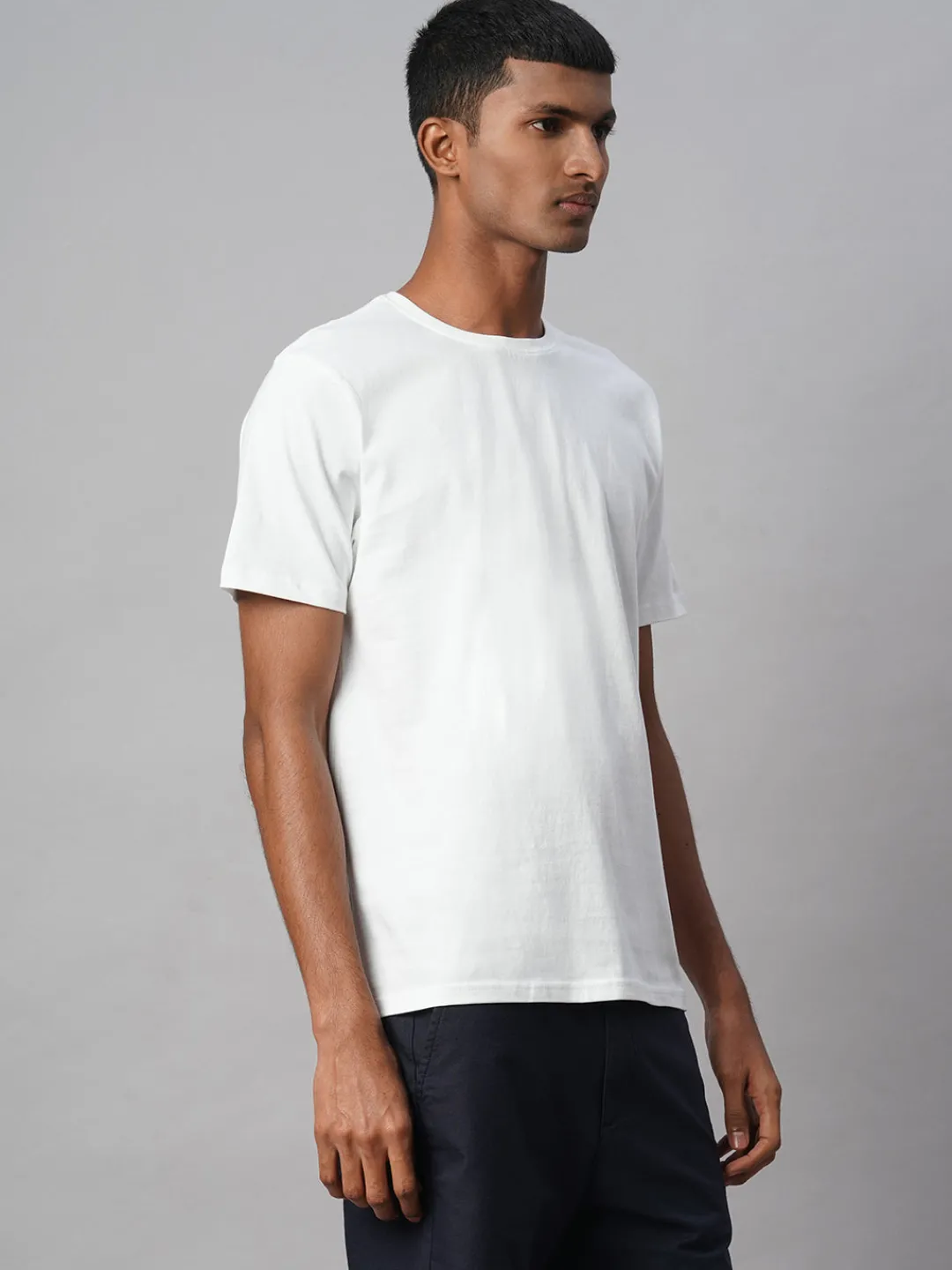 Cottonworld Regular Fit | Basic^Men's 100% Cotton Regular Fit Tshirt