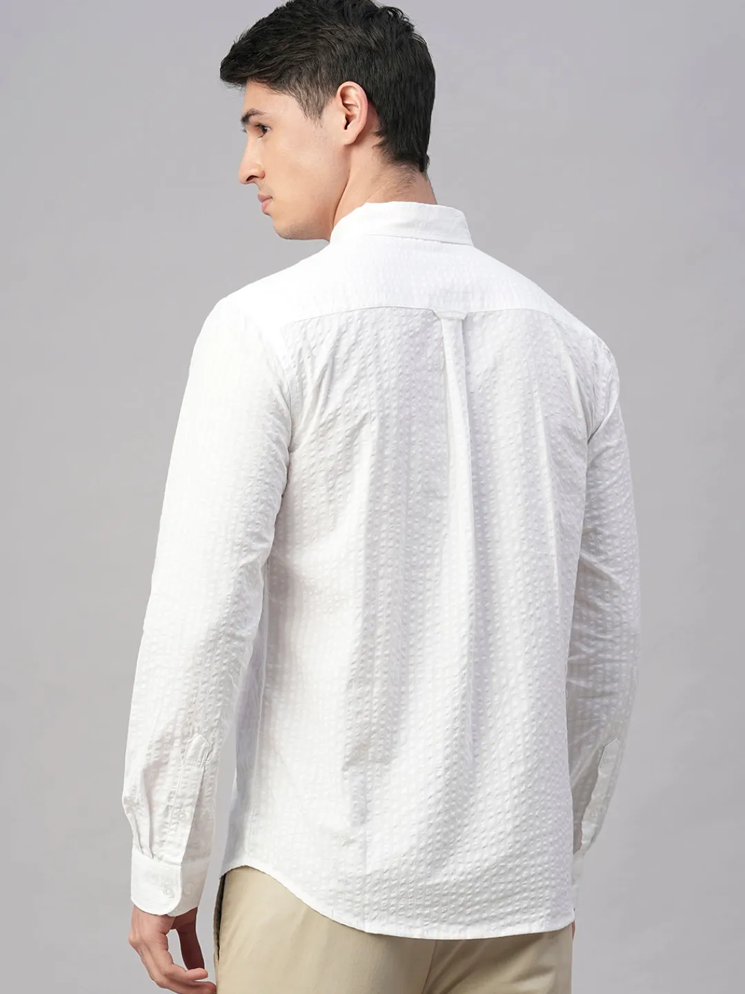 Women Cottonworld Solid | Solid^Men's 100% Cotton Regular Fit Shirt