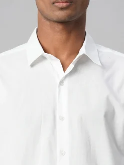 Women Cottonworld Solid | Solid^Men's 100% Cotton Slim Fit Shirt