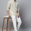 Cottonworld 100% Linen Pants | 100% Linen Pants^Men's 100% Linen Regular Fit Pant