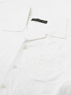 Women Cottonworld 100% Linen Shirts | 100% Linen Shirts^Men's 100% Linen Regular Fit Shirt