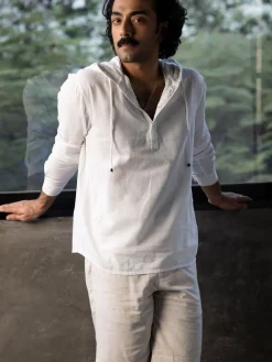 Women Cottonworld Shirts | Shirts^Men's Cotton Linen Regular Fit Shirt