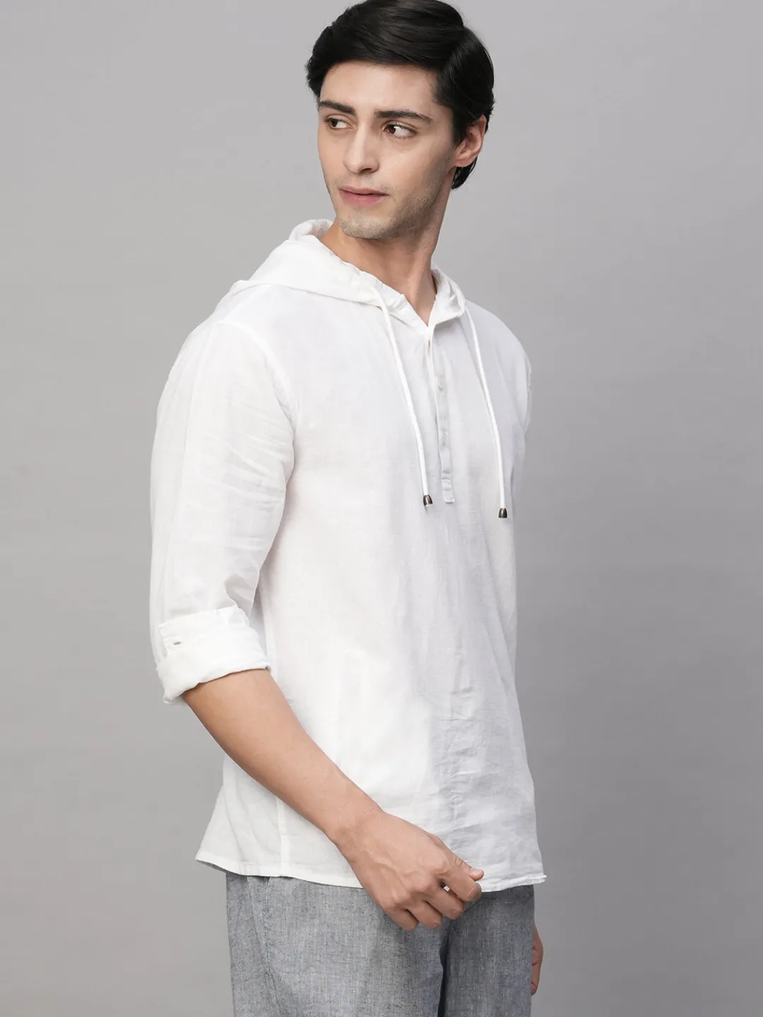 Women Cottonworld Shirts | Shirts^Men's Cotton Linen Regular Fit Shirt