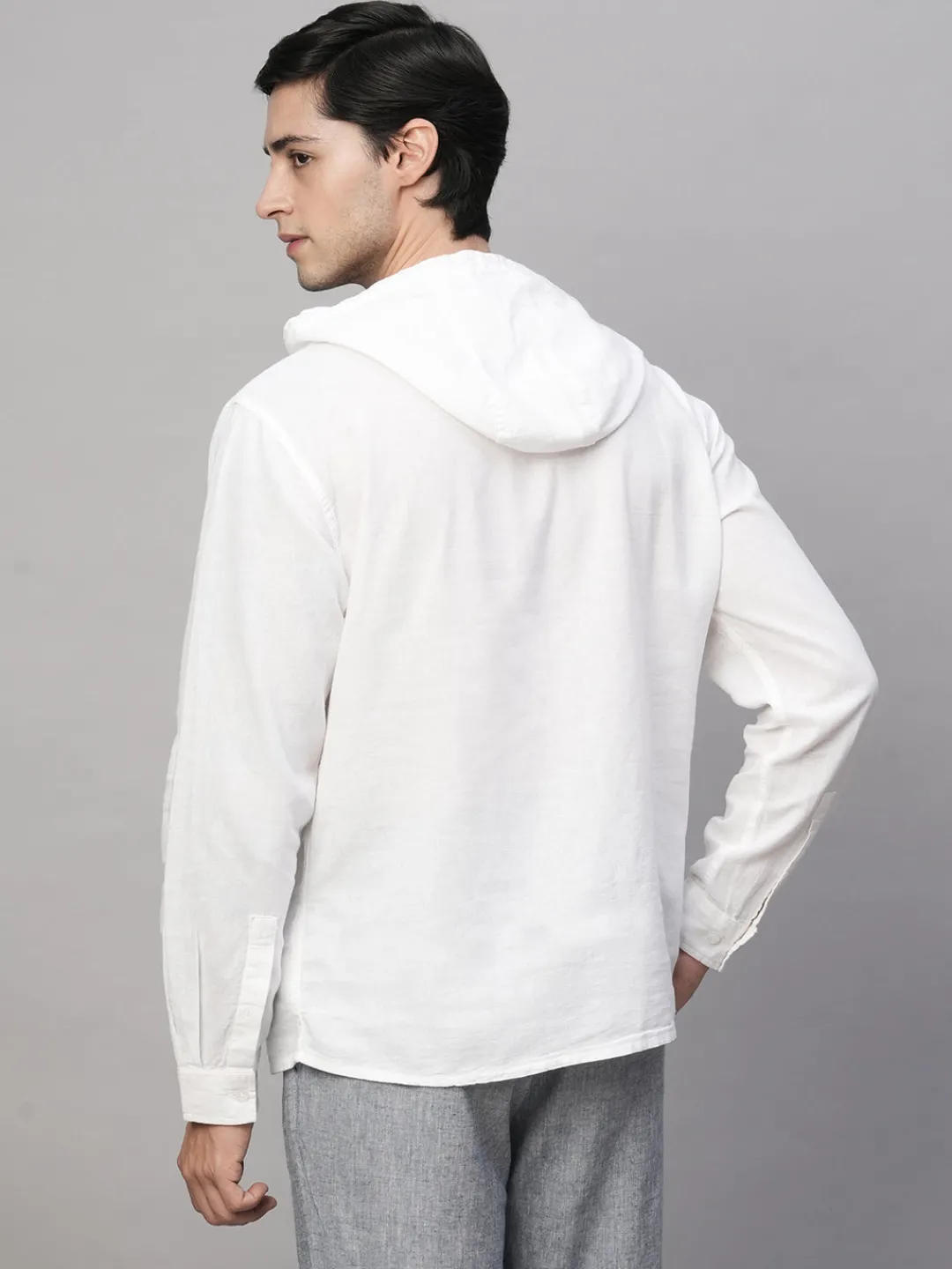 Women Cottonworld Shirts | Shirts^Men's Cotton Linen Regular Fit Shirt