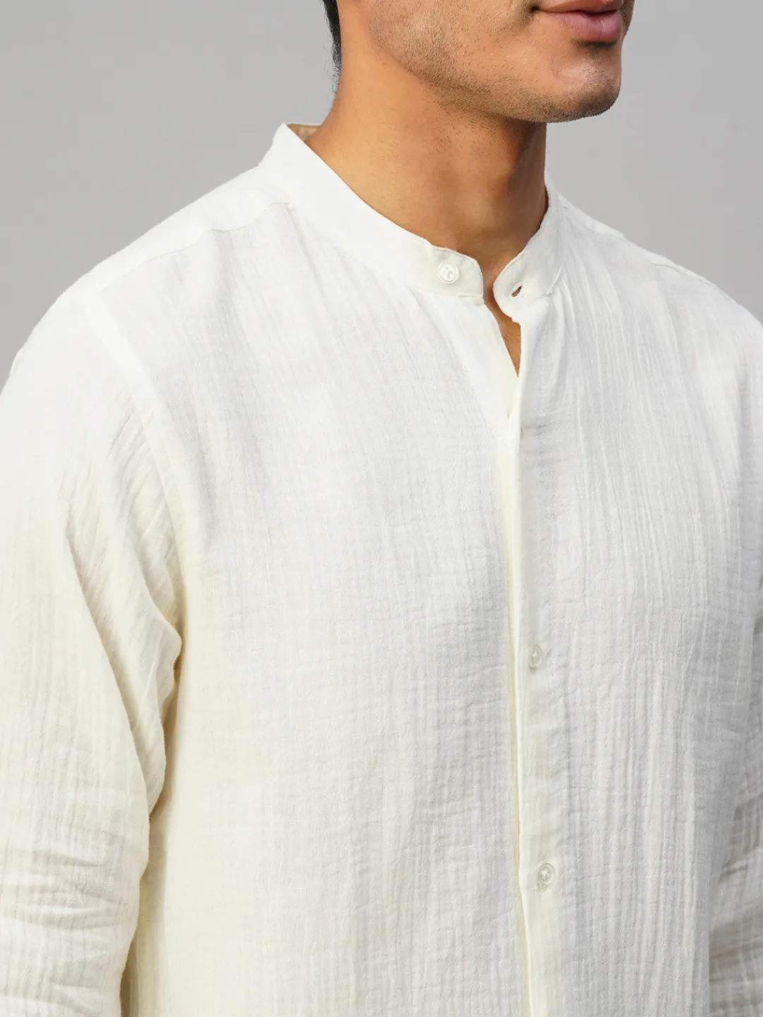 Women Cottonworld Solid | Solid^Men's Cotton Loose Fit Shirt