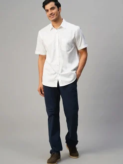 Women Cottonworld Solid | Solid^Men's Cotton Regular Fit Shirt