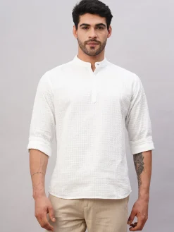 Women Cottonworld Solid | Solid^Men's Cotton Regular Fit Shirt
