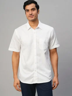 Women Cottonworld Solid | Solid^Men's Cotton Regular Fit Shirt