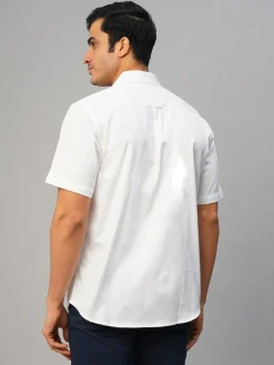 Women Cottonworld Solid | Solid^Men's Cotton Regular Fit Shirt