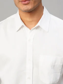 Women Cottonworld Solid | Solid^Men's Cotton Regular Fit Shirt