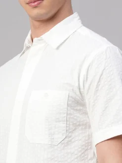 Women Cottonworld Solid | Solid^Men's Cotton Regular Fit Shirt