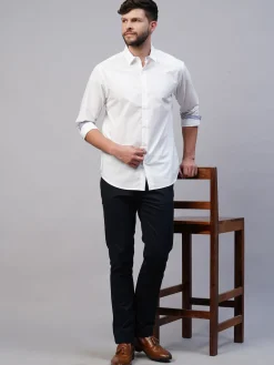 Women Cottonworld Solid | Solid^Men's Cotton Slim Fit shirt