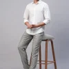 Women Cottonworld Solid | Solid^Men's Cotton Slim Fit shirt