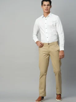 Women Cottonworld Solid | Solid^Men's Cotton Slim Fit Shirt