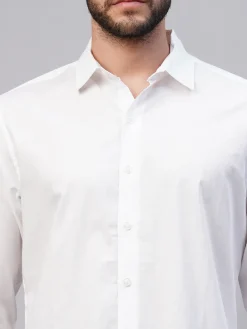 Women Cottonworld Solid | Solid^Men's Cotton Slim Fit shirt