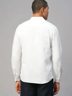 Women Cottonworld Shirts | Shirts^Men's Linen Cotton Regular Fit Shirt