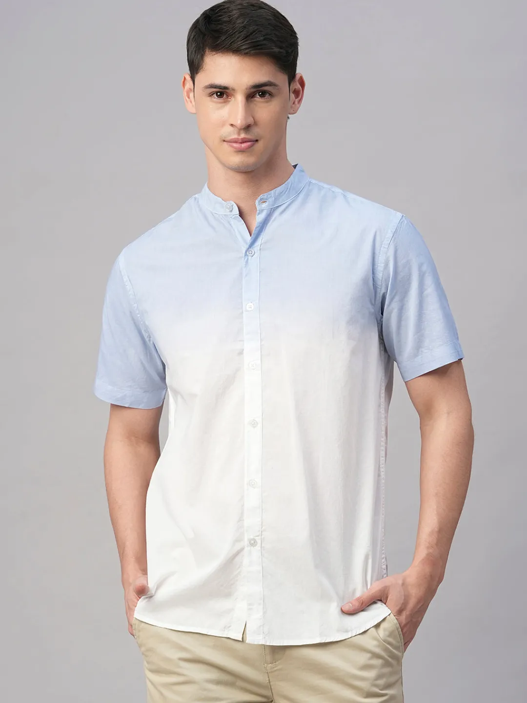 Women Cottonworld Solid | Solid^Men's 100% Cotton Regular Fit Shirt