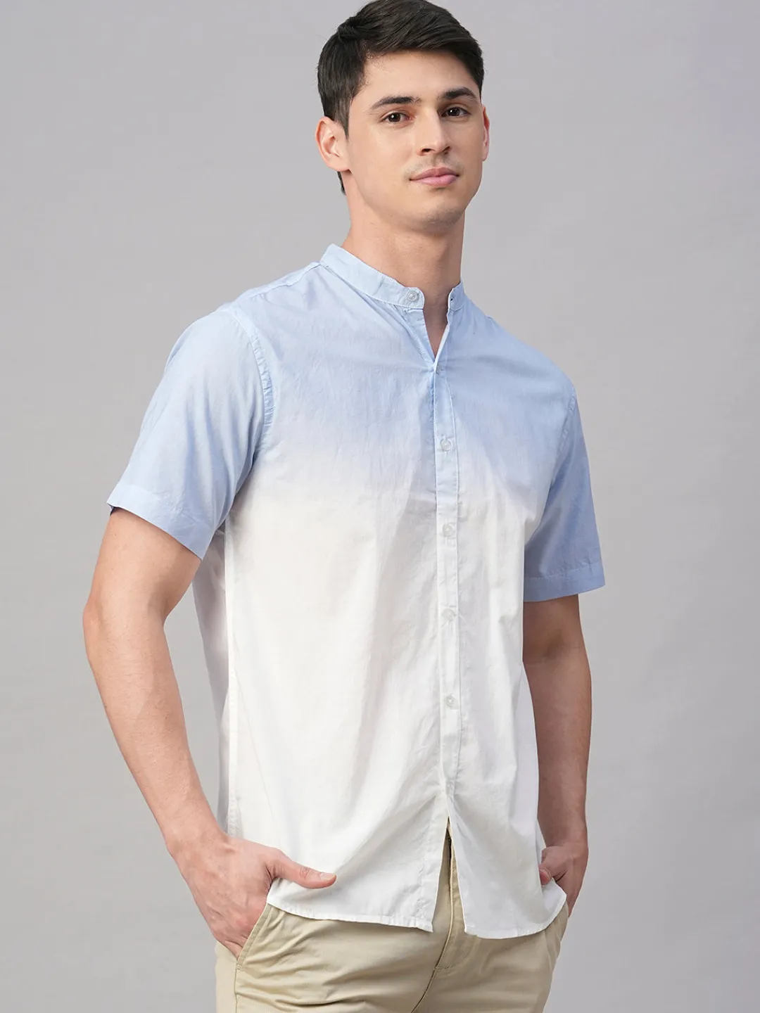 Women Cottonworld Solid | Solid^Men's 100% Cotton Regular Fit Shirt
