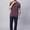 Cottonworld Men | Regular Fit^Men's Cotton Bamboo Elastane Regular Fit Tshirt