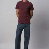 Cottonworld Men | Regular Fit^Men's Cotton Bamboo Elastane Regular Fit Tshirt