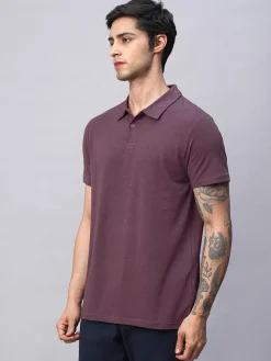 Cottonworld Men | Regular Fit^Men's Cotton Bamboo Elastane Regular Fit Tshirt