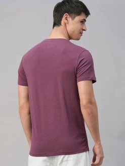 Cottonworld Men | Regular Fit^Men's Cotton Bamboo Elastane Regular Fit Tshirt