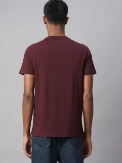 Cottonworld Men | Regular Fit^Men's Cotton Bamboo Elastane Regular Fit Tshirt